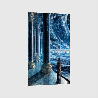 Art Print Existence Games - The Astral Colonnade