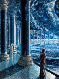 Art Print Existence Games - The Astral Colonnade
