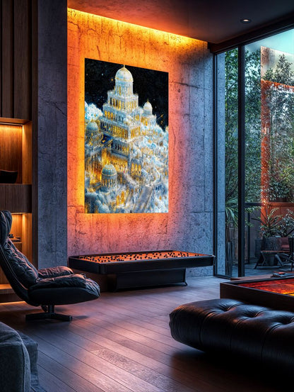 Art Print Existence Games - House of Gods