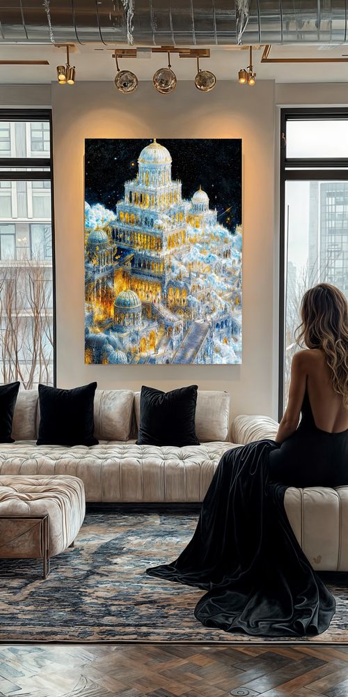 Art Print Existence Games - House of Gods