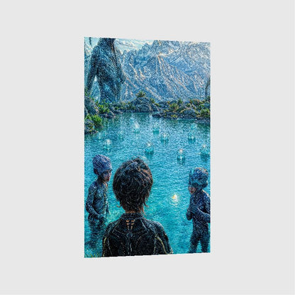 Art Print Existence Games - Interspecies Pools