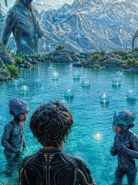 Art Print Existence Games - Interspecies Pools