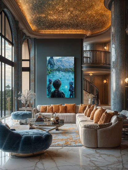 Art Print Existence Games - Interspecies Pools