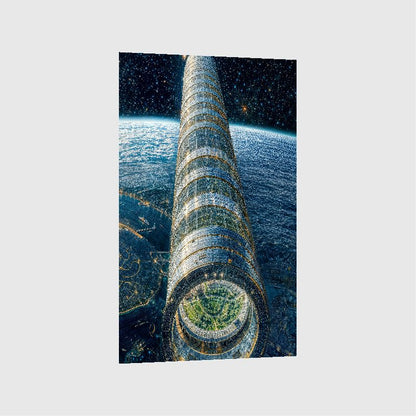 Art Print Existence Games - Structures of Life