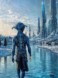 Art Print Existence Games - The Walk of Water