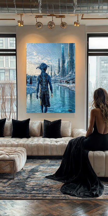 Art Print Existence Games - The Walk of Water