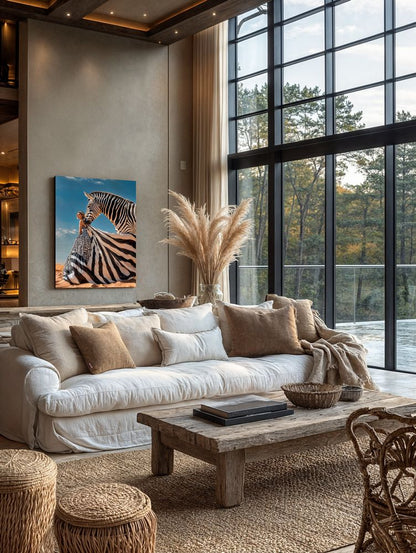 Art Print Irina Malina - Daughter of Zebra