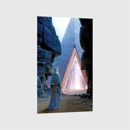 Art Print Existence Games - Non Euclidian Puzzles