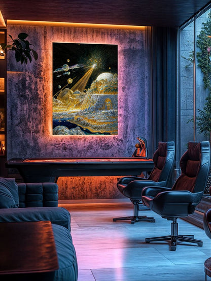 Art Print Existence Games - Pixel Heaven