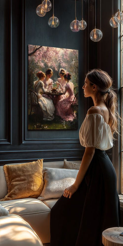 Art Print Zulfiia Ermakova - Blossoms and Bone China
