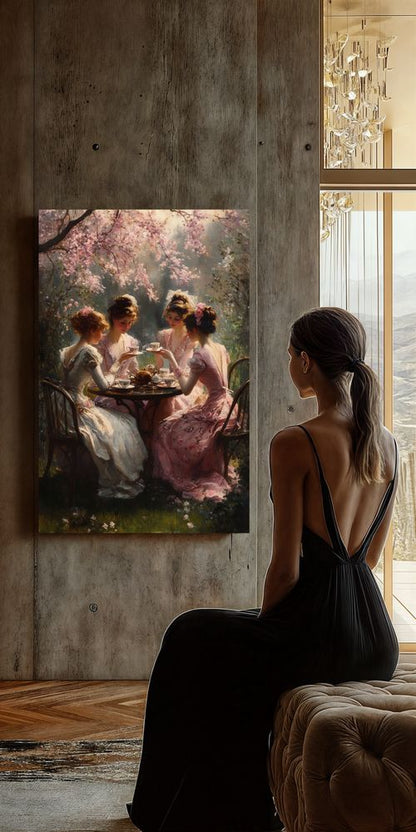 Art Print Zulfiia Ermakova - Blossoms and Bone China