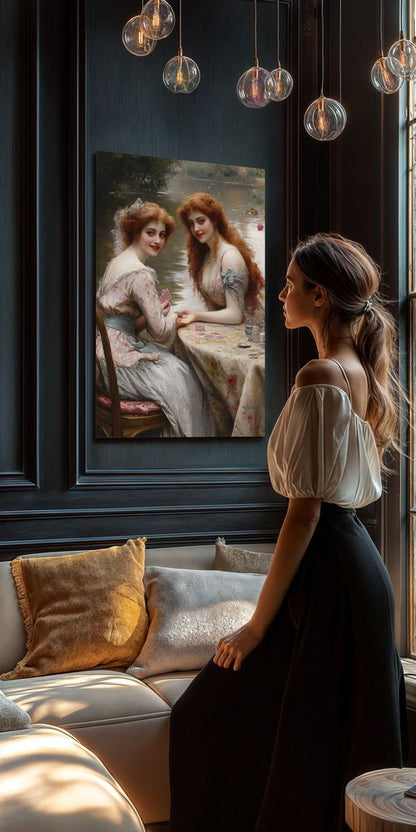 Art Print Zulfiia Ermakova - The Language of Ladies
