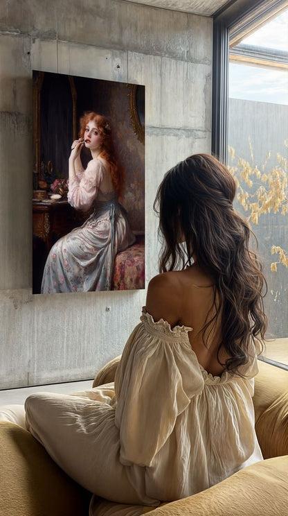 Art Print Zulfiia Ermakova - Grace in Blossom