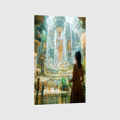 Art Print Existence Games - Glass Future