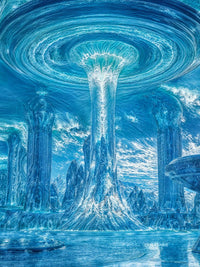 Art Print Existence Games - Living Ice