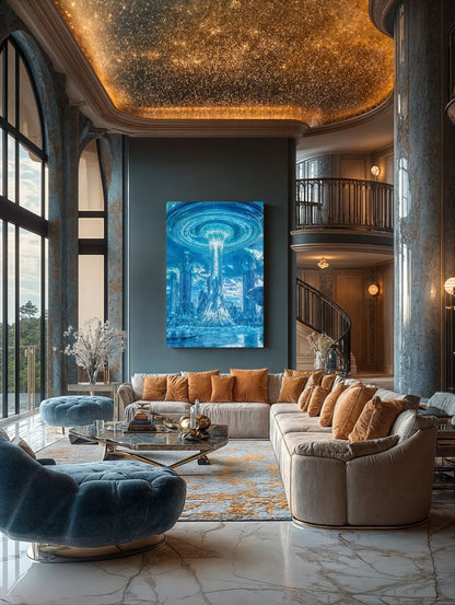 Art Print Existence Games - Living Ice