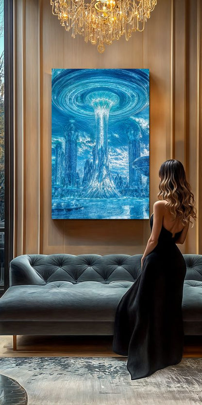 Art Print Existence Games - Living Ice