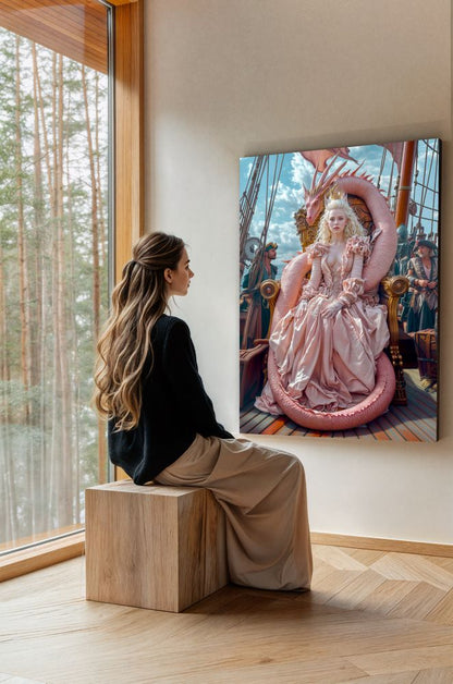 Art Print Irina Malina - The Mother of Dragon