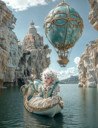 Art Print Irina Malina - The Princess of the Gorge