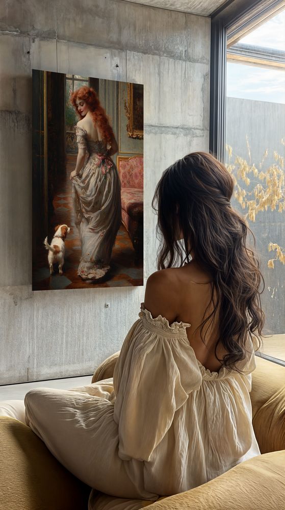 Art Print Zulfiia Ermakova - Little Companion