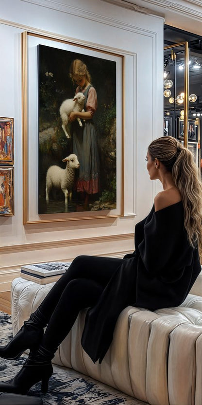 Art Print Zulfiia Ermakova - Herding Privacy
