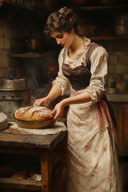 Art Print Zulfiia Ermakova - Daily Bread