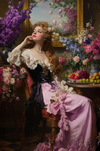 Art Print Zulfiia Ermakova - Floral Silence