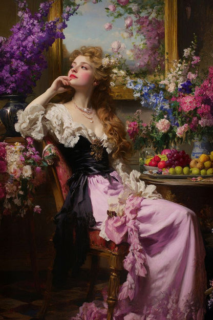 Art Print Zulfiia Ermakova - Floral Silence