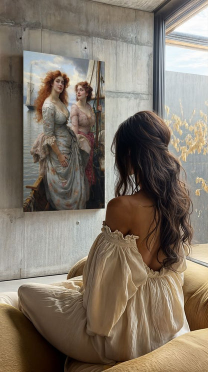Art Print Zulfiia Ermakova - Sea Ladies