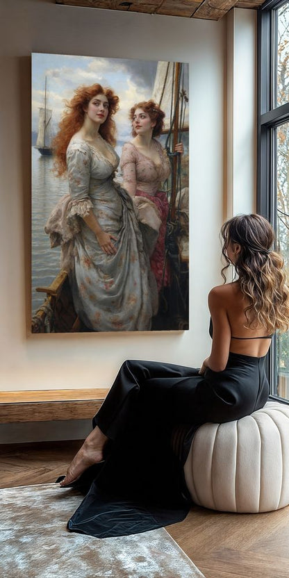 Art Print Zulfiia Ermakova - Sea Ladies
