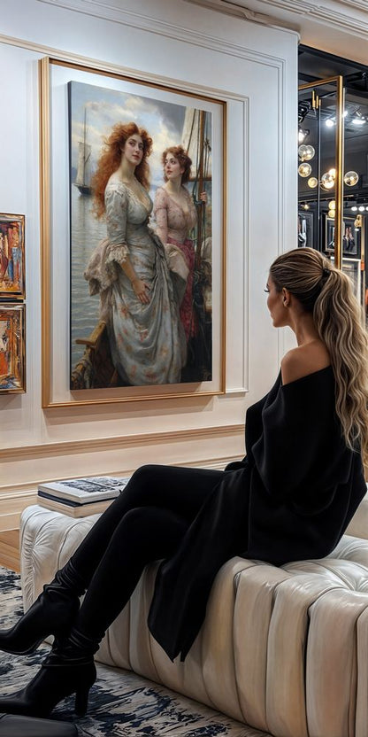 Art Print Zulfiia Ermakova - Sea Ladies