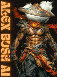 AI Artists Battle Poster Alex Bush