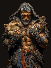 AI Artists Battle Poster Alexandr Mihailov AI