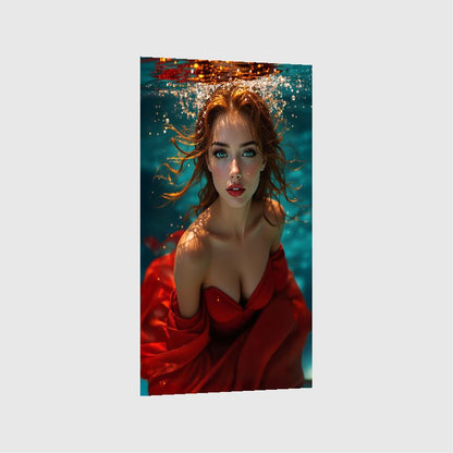 Art Print Anton Kravsov AI - Fire Under Water