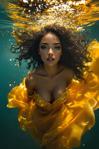 Art Print Anton Kravsov AI - Liquid Flame