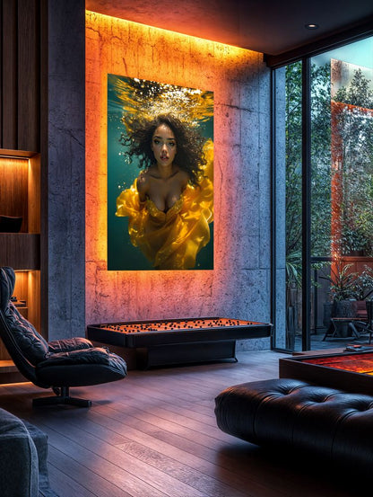 Art Print Anton Kravsov AI - Liquid Flame