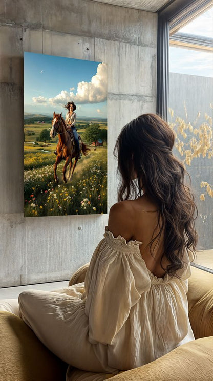 Art Print Anton Kravsov AI - Spirit of the Range