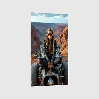 Art Print Anton Kravsov AI - Her Wild West
