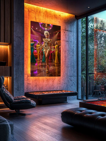 Art Print Anton Kravsov AI - Glittering Dance