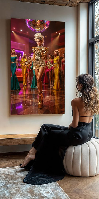 Art Print Anton Kravsov AI - Glittering Dance