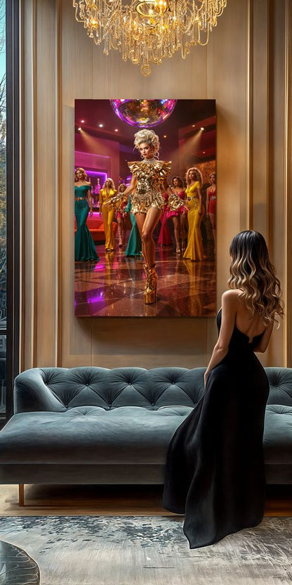 Art Print Anton Kravsov AI - Glittering Dance