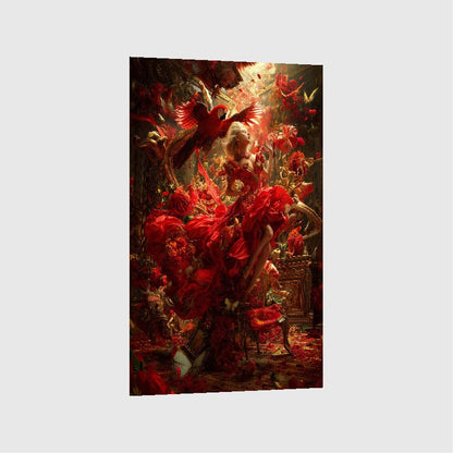 Art Print Alex Bush - Scarlet Reverie