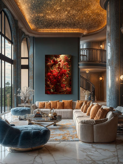 Art Print Alex Bush - Scarlet Reverie