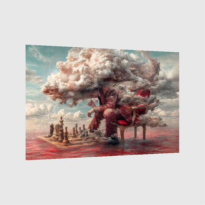 Art Print Alex Bush AI - The Clouded Mind