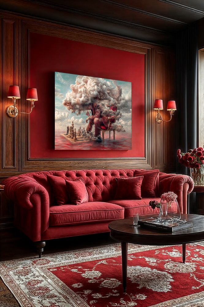 Art Print Alex Bush AI - The Clouded Mind