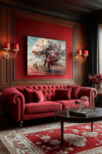 Art Print Alex Bush AI - The Clouded Mind