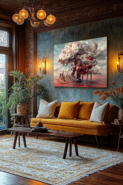 Art Print Alex Bush AI - The Clouded Mind