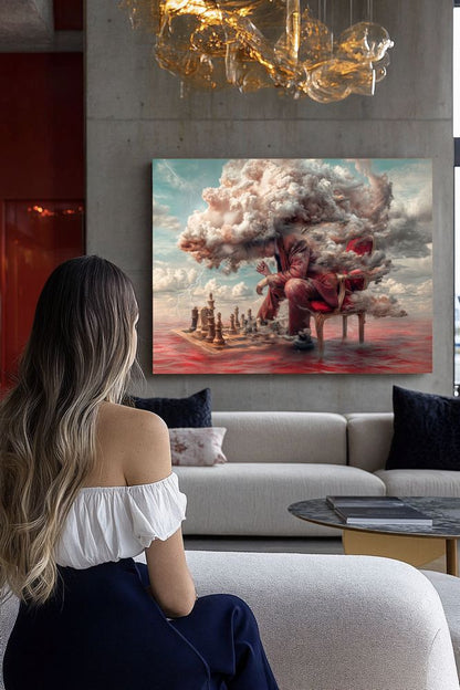 Art Print Alex Bush AI - The Clouded Mind