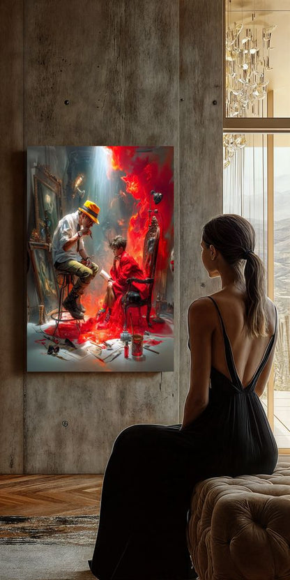 Art Print Alex Bush AI - The Depth of Thought