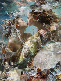 Art Print BogARTai - Lovers of the Deep